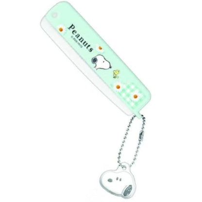 CRUX, SNOOPY Daisy Foldable Hair Brush & Comb with Charm