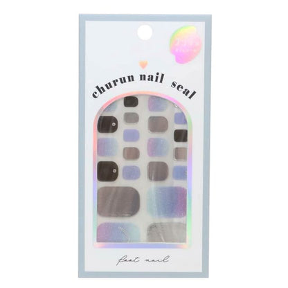Kamio Japan, Blue Gradation x Silver Nail Art Sticker