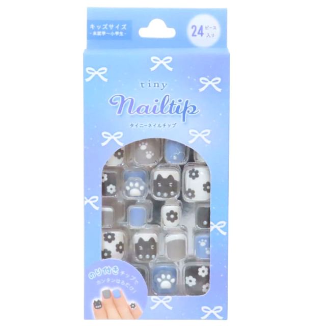 Q-LiA, Cats & Flowers Nail Tips