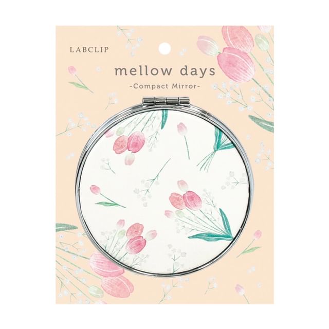 LABCLIP, Tulip Flowers Foldable Travel Mirror