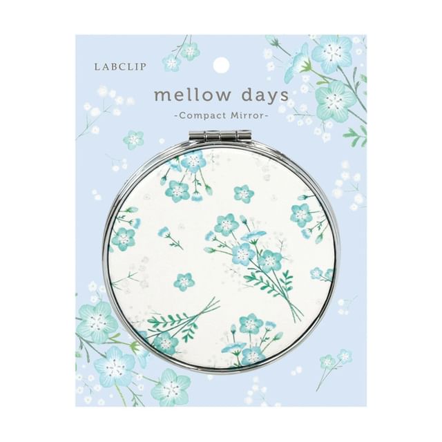 LABCLIP, Nemophila Flowers Foldable Travel Mirror