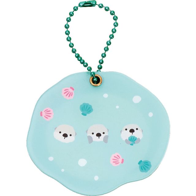 LABCLIP, Sea Otter Acrylic Mirror Bag Charm