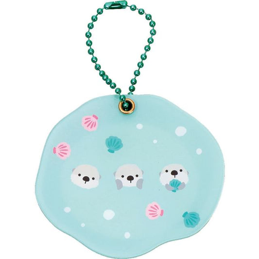 LABCLIP, Sea Otter Acrylic Mirror Bag Charm
