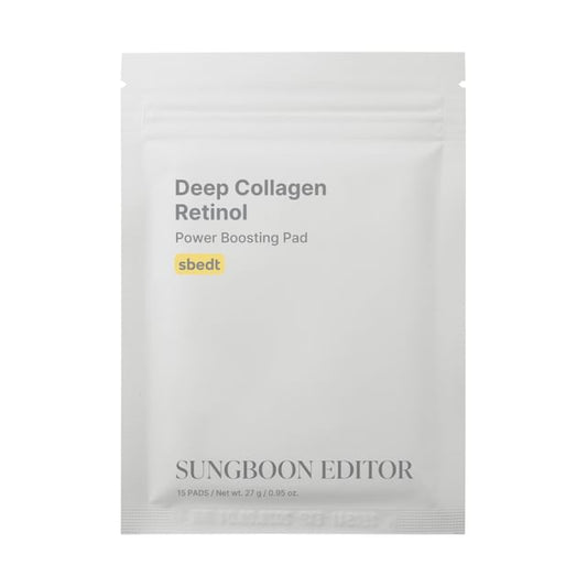 SUNGBOON EDITOR, Deep Collagen Retinol Power Boosting Pad Mini