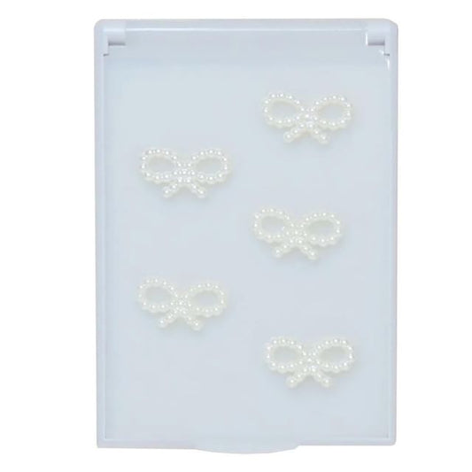 Q-LiA, Pearl Ribbon Foldable S sized Mirror Grey