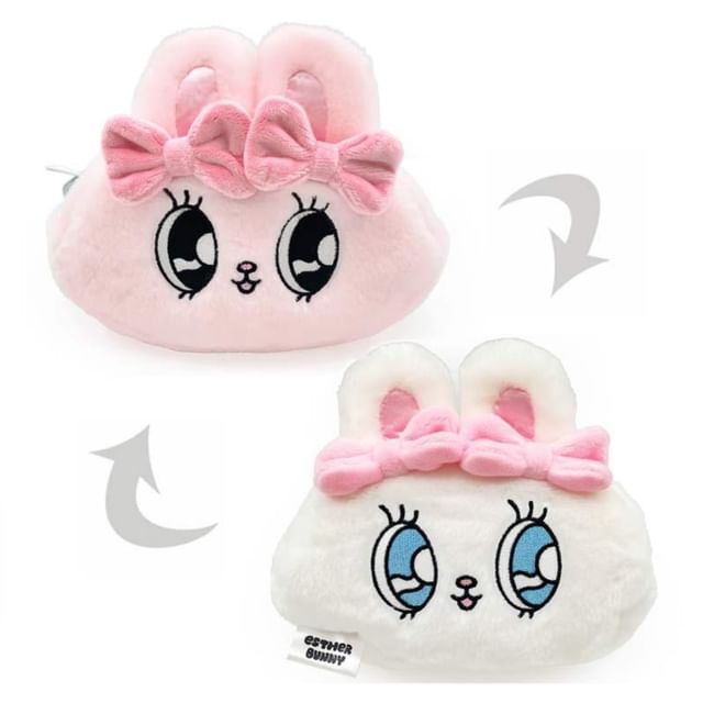 CRUX, Esther Bunny Reversible Makeup Pouch