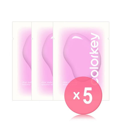#Makeup Remover Wipe - 1pc x 5 pcs