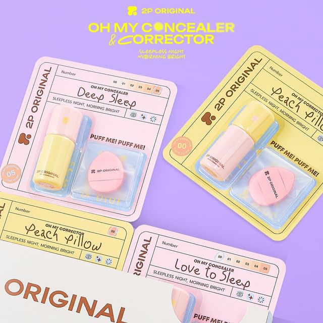 2P ORIGINAL, Oh My Concealer & Corrector