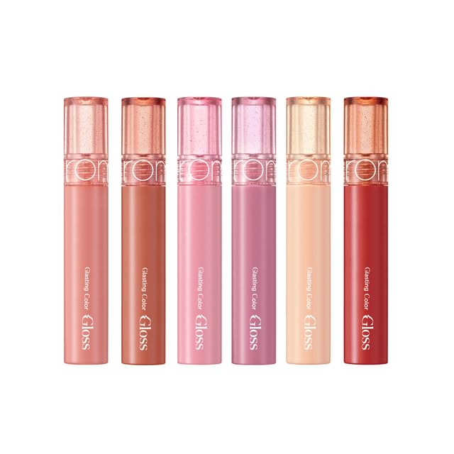 romand, Glasting Color Gloss Sparkle Line - 6 Colors