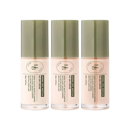 HEVEBLUE, Derma Zinc Matcha MX BB Crème - 3 Colors