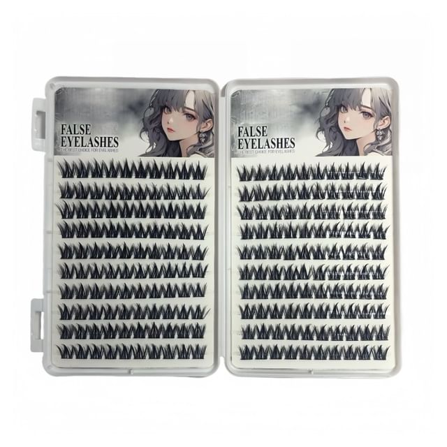 Lashie, Glue-Free False Eyelashes(200 Clusters)