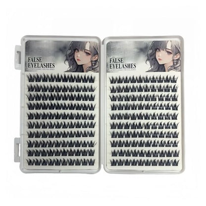 Lashie, Glue-Free False Eyelashes(200 Clusters)