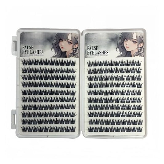 Lashie, Glue-Free False Eyelashes(200 Clusters)