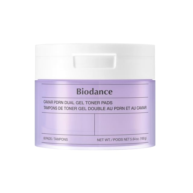 Biodance, Caviar PDRN Dual Gel Toner Pads