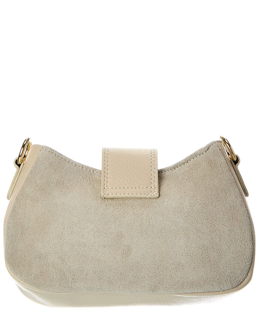 aida27 leather shoulder bag