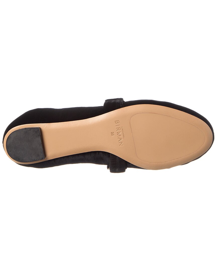 camila velvet ballerina flat