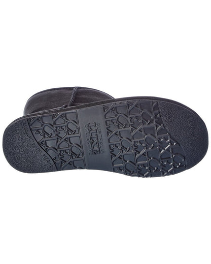cosy short suede boot