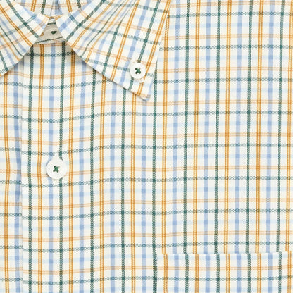 men's cypress tailored fit brushed twill shirt in buckthorn
