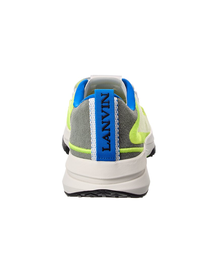 colorblock suede sneaker