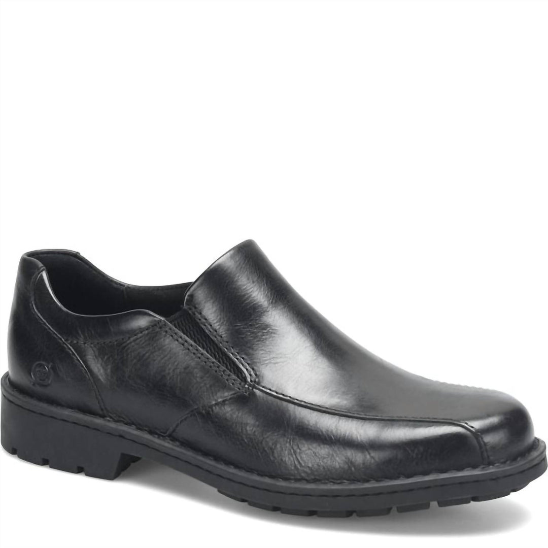men's laken slip on in black