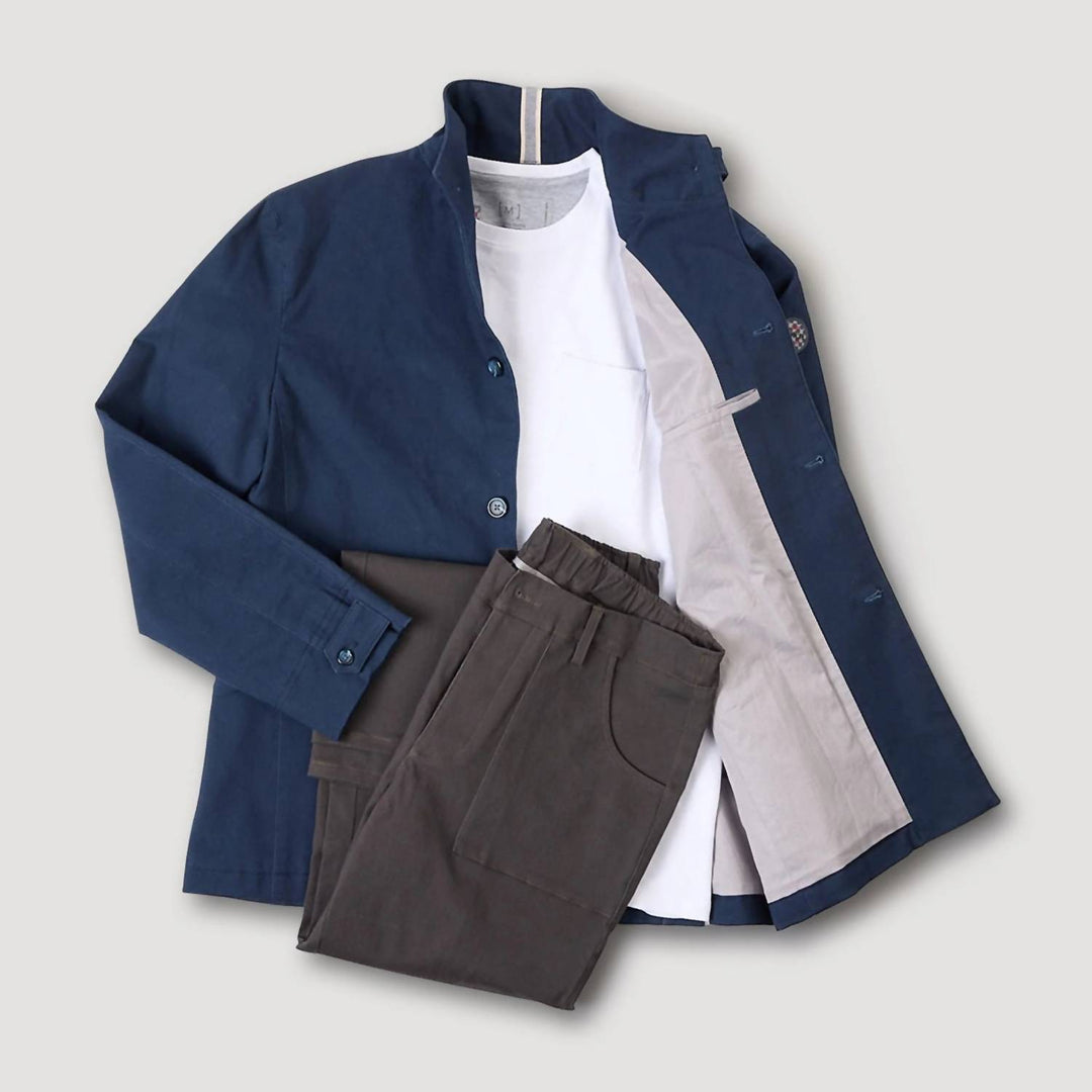 men's yard jacket in navy