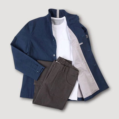men's yard jacket in navy