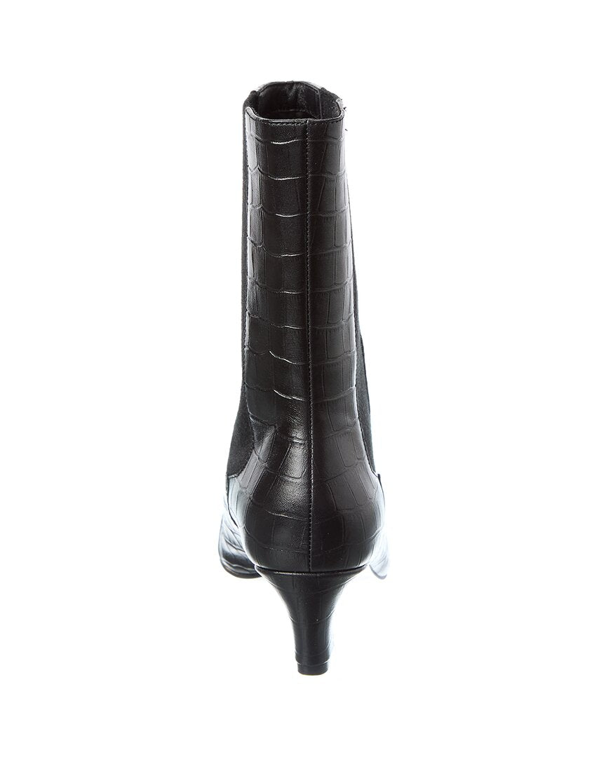 mina leather chelsea boot