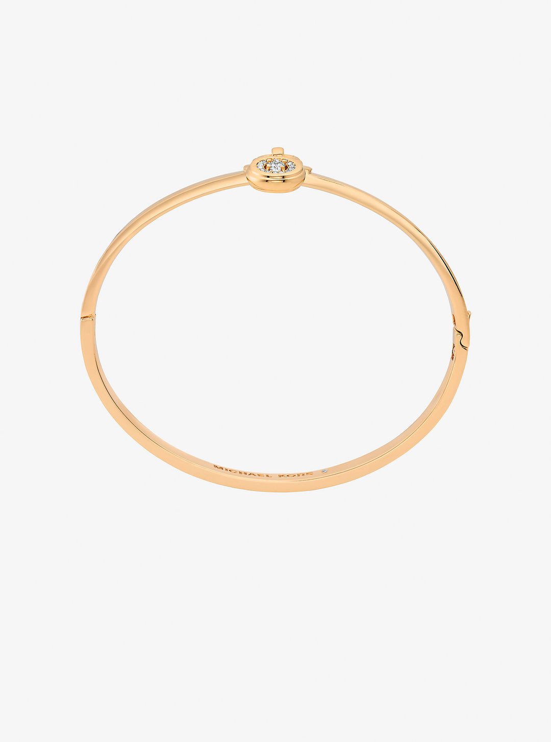 pavé lock bangle