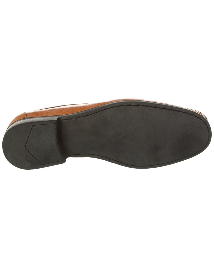 antique leather loafer