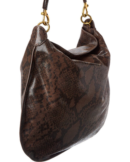 myla leather hobo bag
