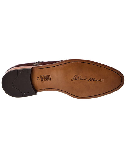 cap toe leather oxford