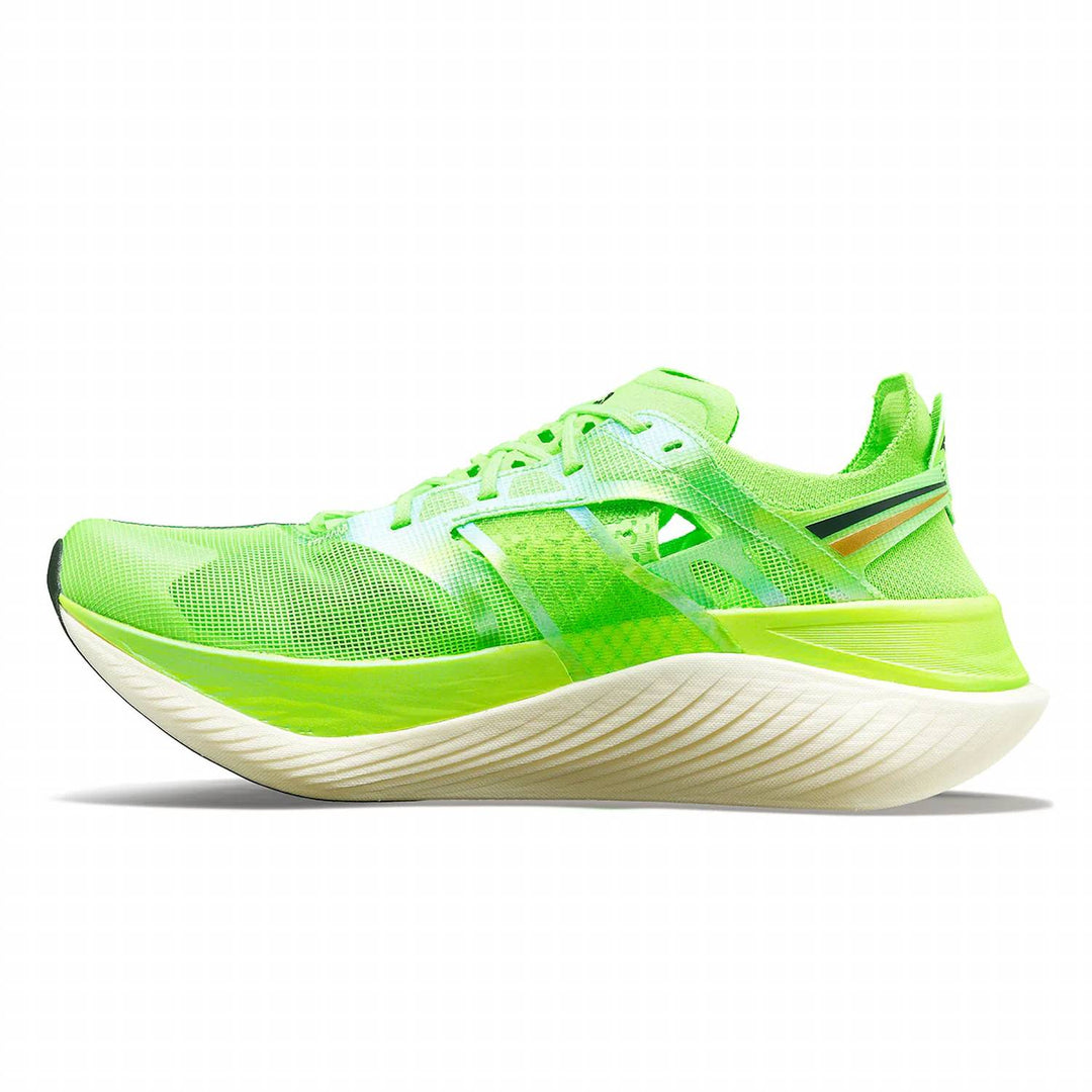 women's endorphin elite running shoes in slime vert