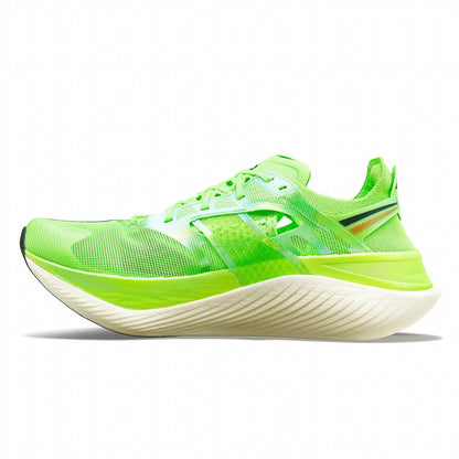 women's endorphin elite running shoes in slime vert
