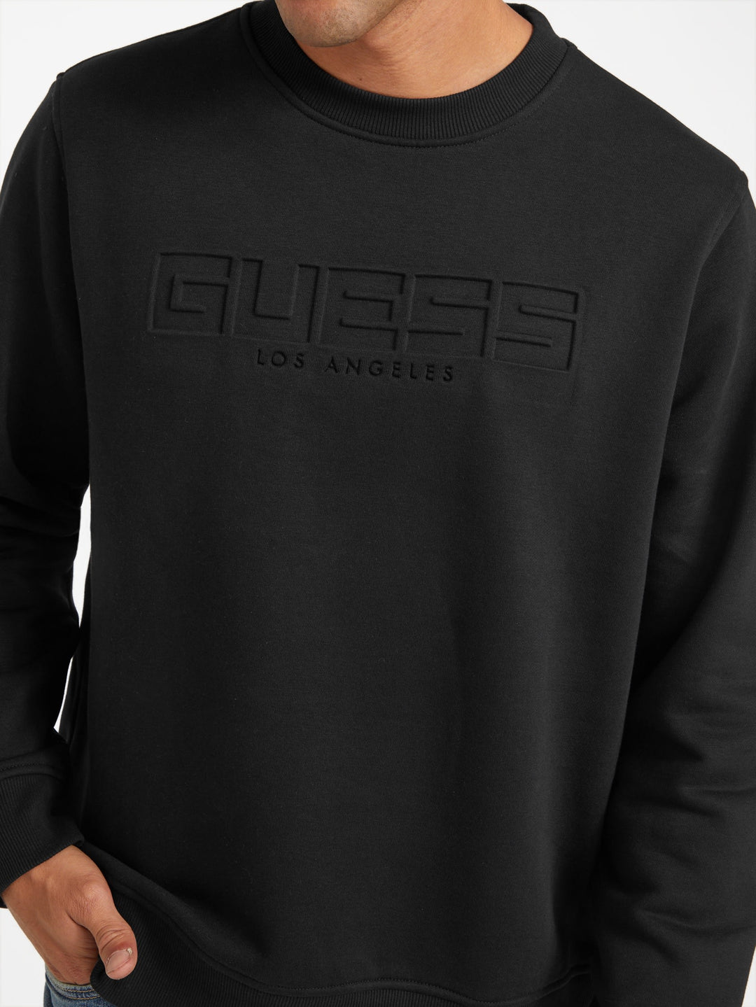 angel crewneck long-sleeve tee