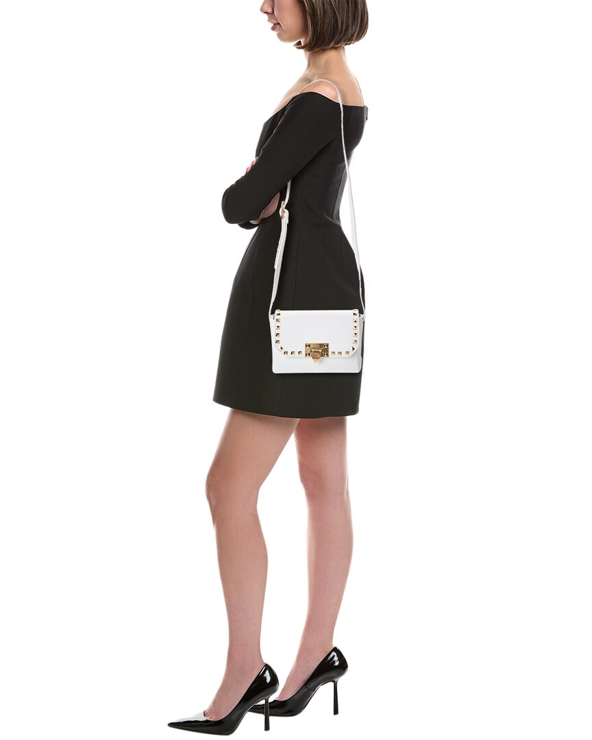 alessia studded leather crossbody