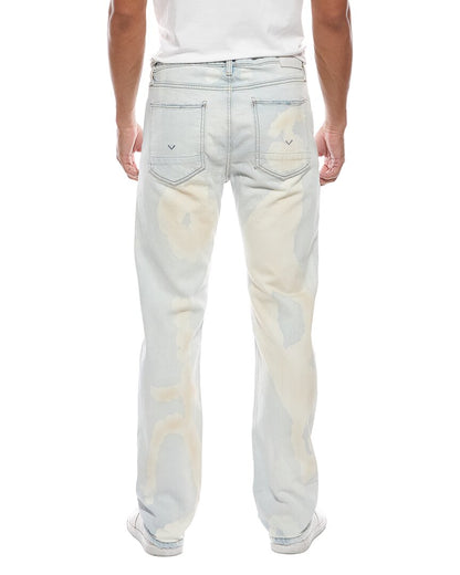 wes bleached cloud classic straight jean