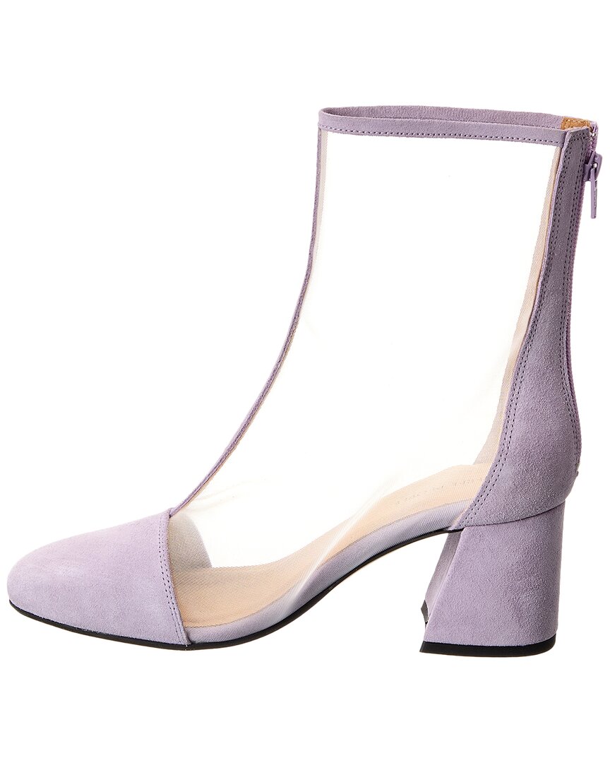 wisteria mesh & leather boot