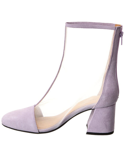 wisteria mesh & leather boot