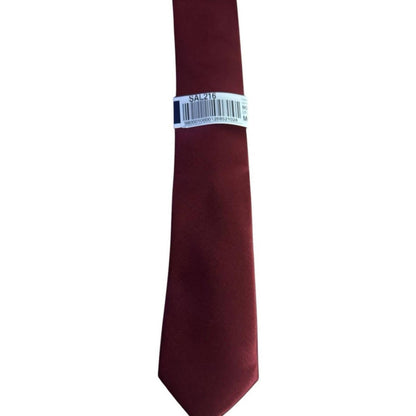 men's elegant tie in burgundy