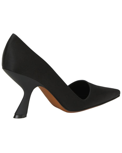scarlet 90mm satin pump