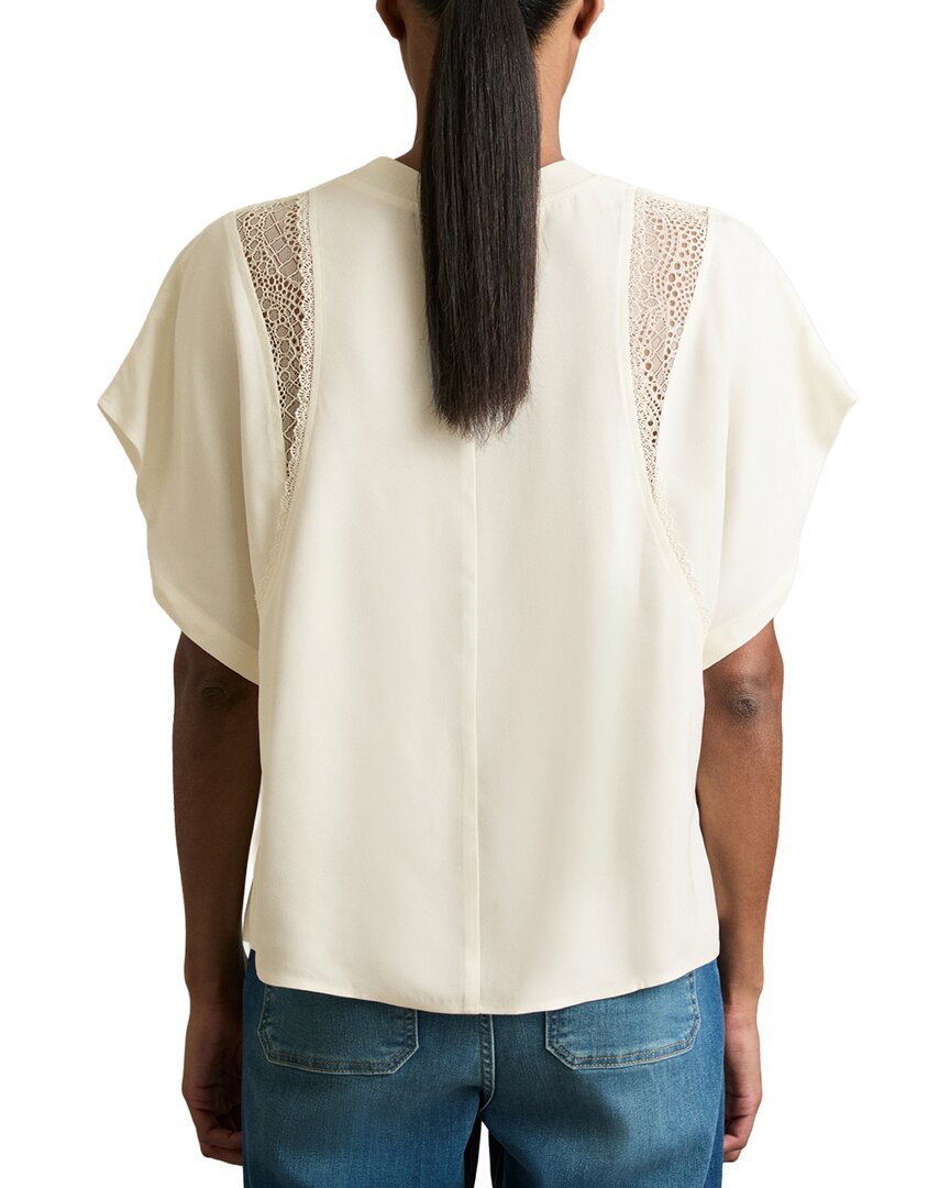 harlowe lace insert t-shirt