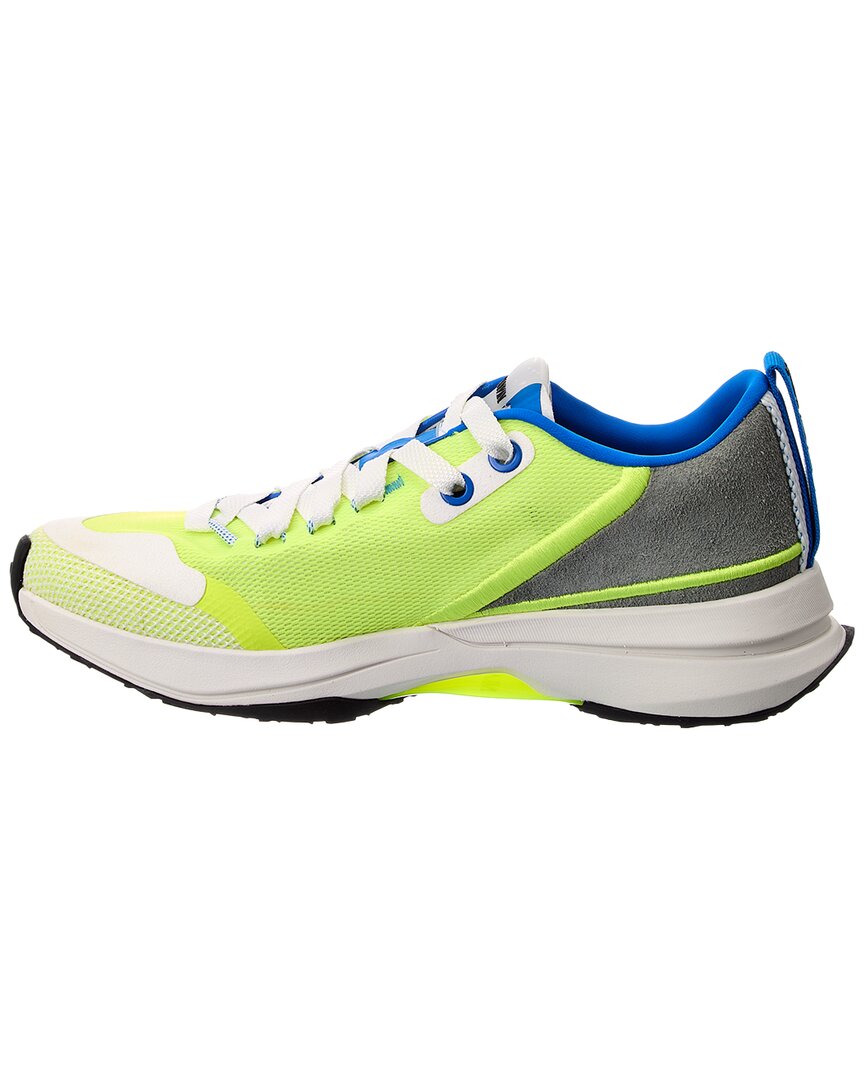 colorblock suede sneaker