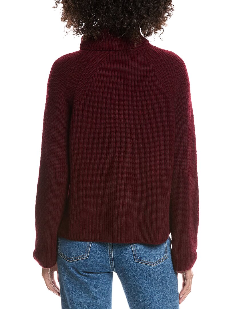 luxe wool & cashmere-blend turtleneck sweater