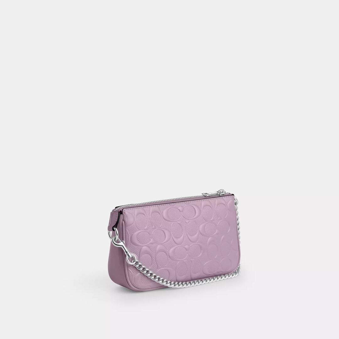 nolita 19 in signature leather with heart charm