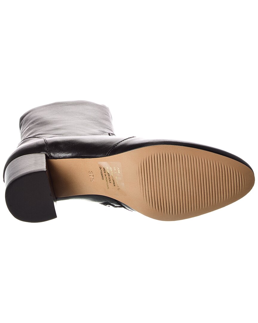 june leather bootie