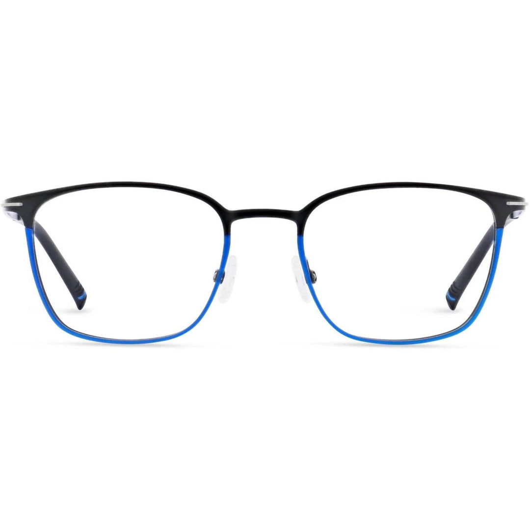 men's 30319l square eyeglasses in black/blue