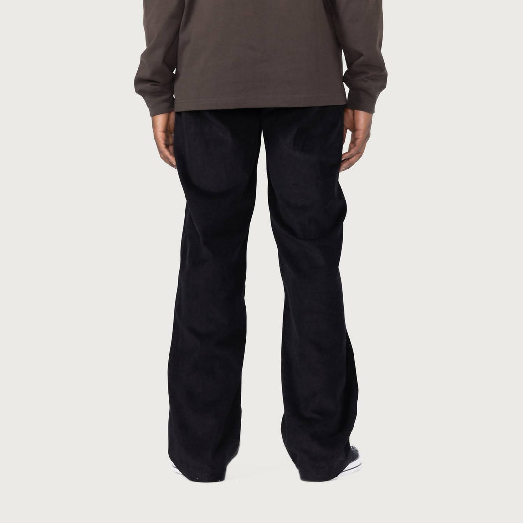 men's crease pant in black