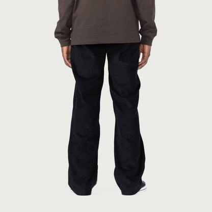 men's crease pant in black