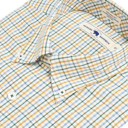 men's cypress tailored fit brushed twill shirt in buckthorn