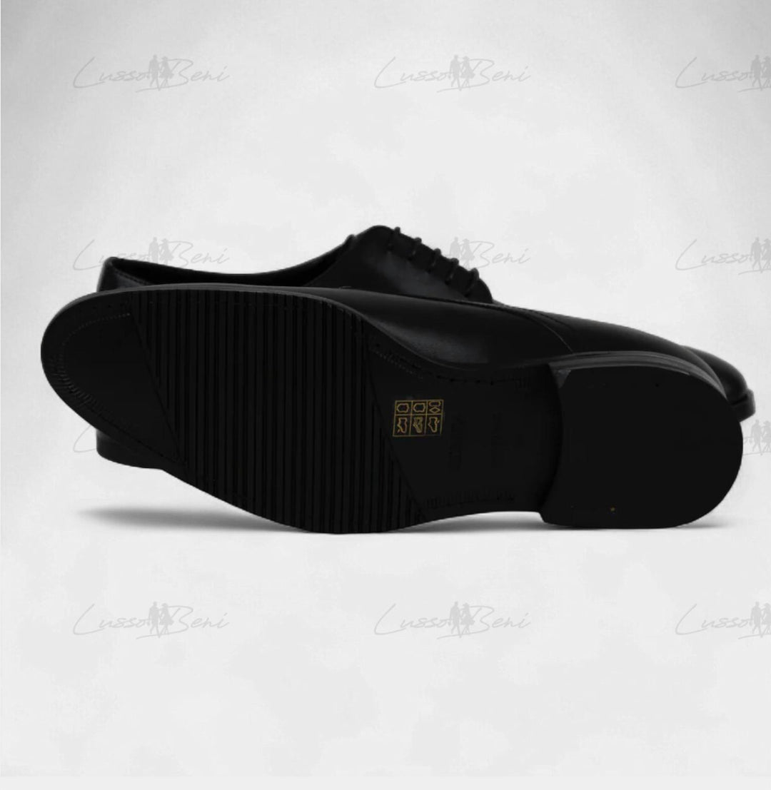 men's epicurus derby shoes in black